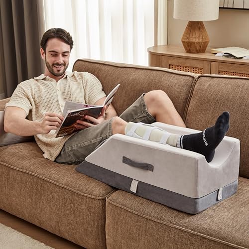 AskDesk Leg Elevating Pillow with 3 Height Settings