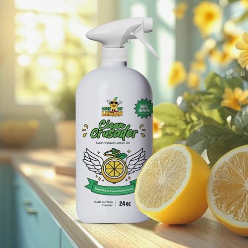Clean Crusader 24 oz Natural Lemon Oil Cleaner