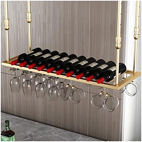 ALDEPO Wine Rack Hanging Glass Holder 80x30cm