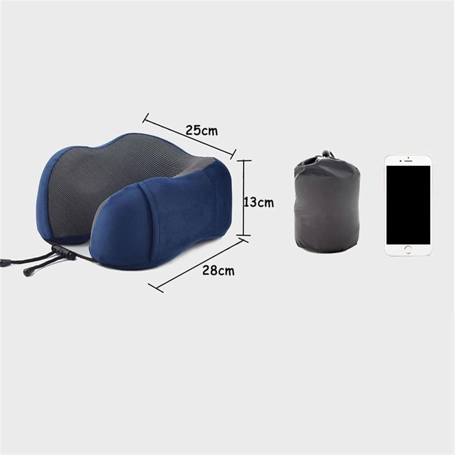 TEMKIN Memory Foam Neck Pillow for All Sleeping Positions