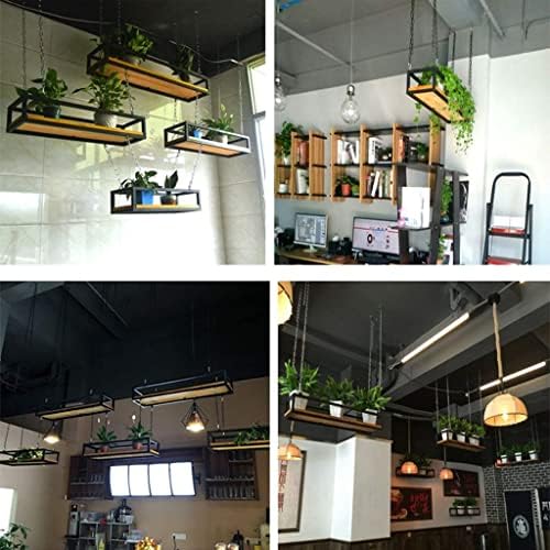 Hanging Wine Glass Rack - Wall Mounted Storage Shelf