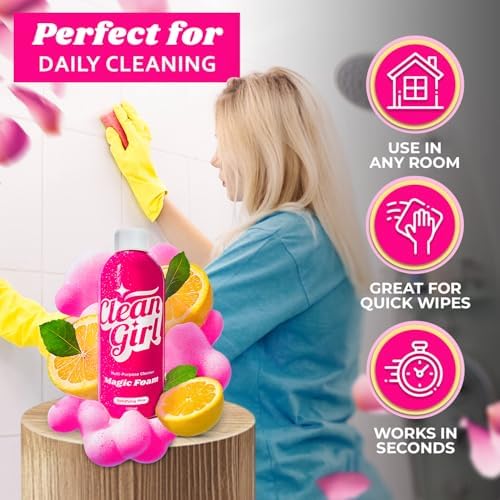Clean Girl Magic Foam 6-Pack All Purpose Cleaner