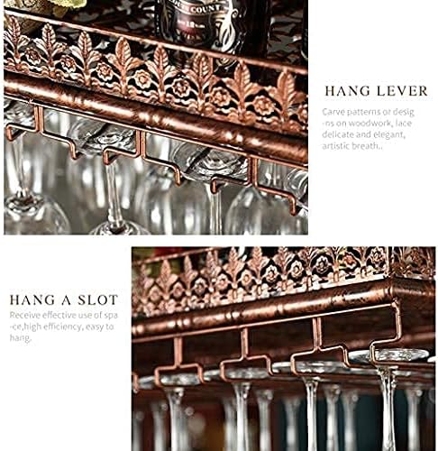 Wine Rack Ceiling Hanging Metal Wine Glass Holder