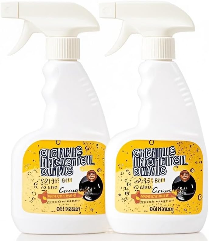 Heavy Duty All Purpose Cleaner for Kitchen Oven Stove Top 2pcs