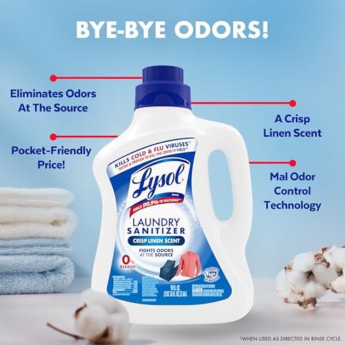 Lysol Disinfectant Laundry Sanitizer 90 Fl Oz