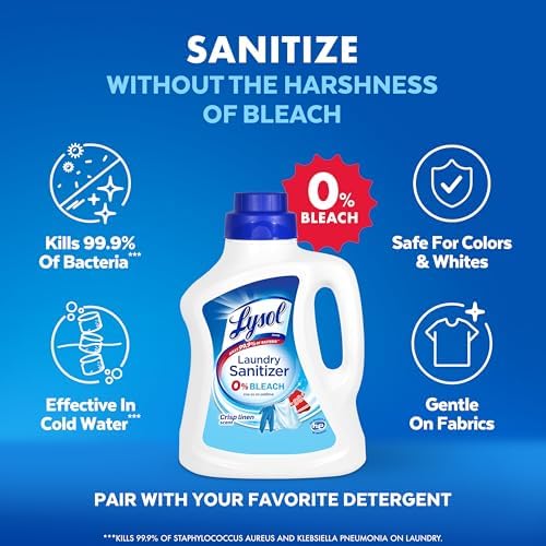 Lysol Disinfectant Laundry Sanitizer 90 Fl Oz