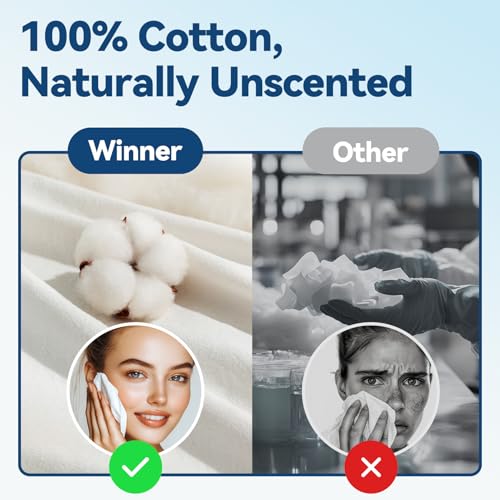 Winner Soft Face Towels 600 Ct 6 Pack 1