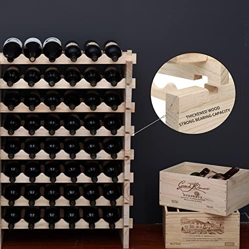 Freestanding Wine Rack Cabinet for 100 Bottles
