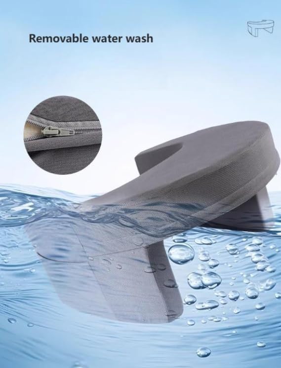 Ergonomic Reading Pillow for Bed Arm Rest and Lap Work
