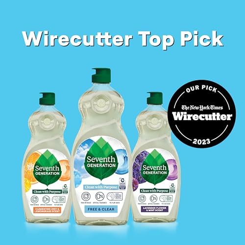 Seventh Generation Free Clear Dish Soap Pack of 6
