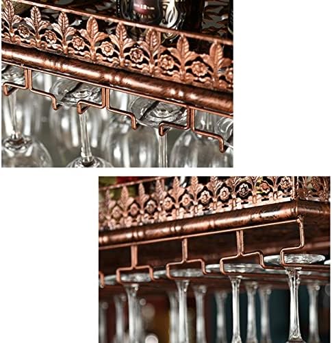 Suuim Hanging Wine Bottle Holder with Adjustable Height