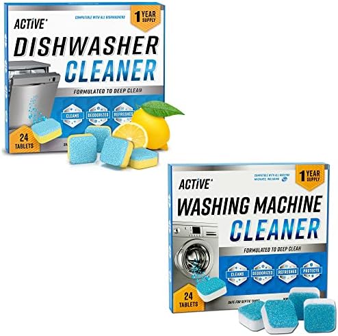 ACTIVE Cleaning Tablets Bundle - 48 Count for Yearly Use