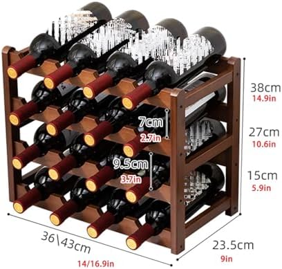 Industrial Liquor Glass Holder Display Shelf for Home Bar Cafe Kitchen