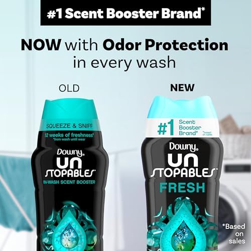 Downy Unstopables Scent Booster Beads 24oz Fresh Laundry Scent