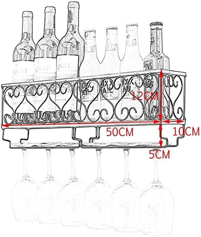ALDEPO Bronze Wall-Mounted Wine Rack