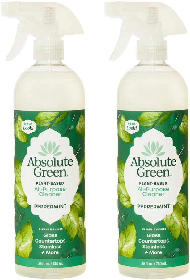 Absolute Green All Purpose Cleaner Spray 2 Pack