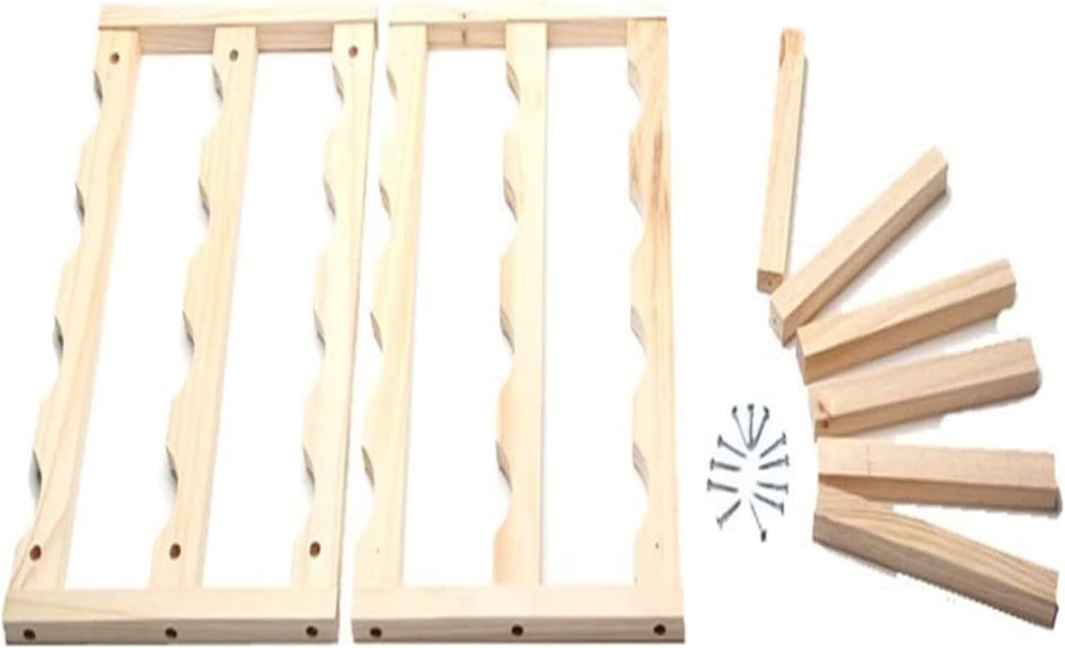 ALDEPO Wall-Mounted Wine Rack 12 Bottle Storage Stand 1