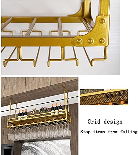 Suuim Wine Rack with Adjustable Height and Hanging Mount