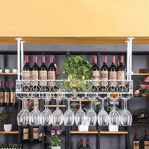 Vintage Rustic Wall-Mounted Wine Rack