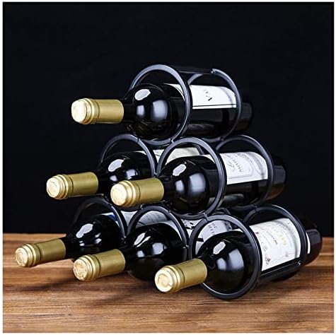 ALDEPO Vintage Iron Wine Goblet Wall Rack
