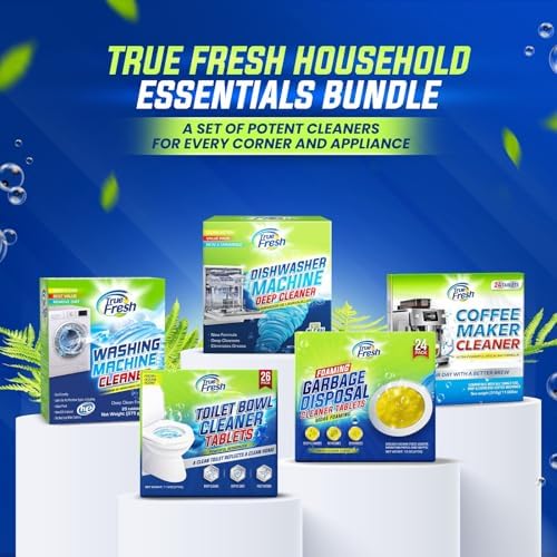 True Fresh Washing Machine Cleaner Tablets 25-Pack