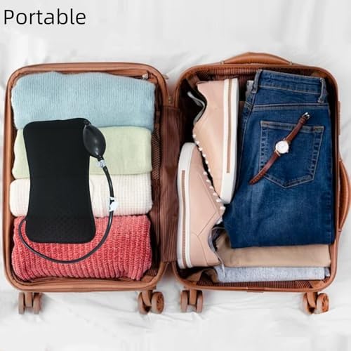 Beisto Inflatable Lumbar Support Pillow for Car Seat and Office Use