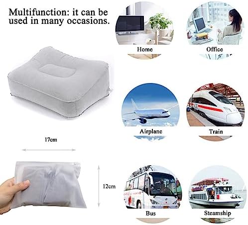 Coldchill Inflatable Leg Rest Pillow with Air Pump