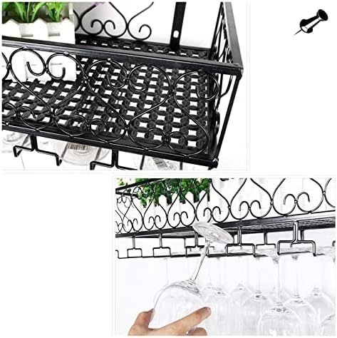 ALDEPO Wall-Mounted Wine Rack for 9 Bottles 1