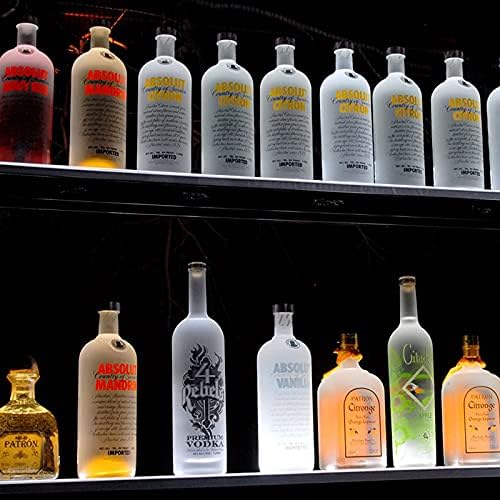 TOYOCC 1-Tier LED Liquor Shelf with Remote Control