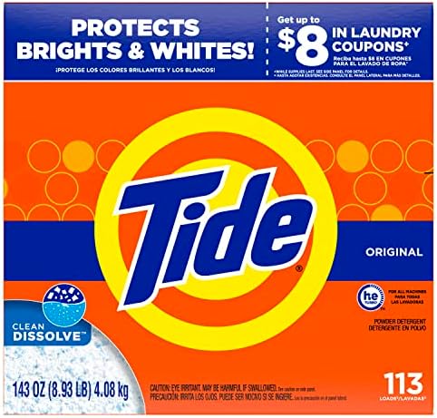 Tide Powder Detergent Original 143 Ounce