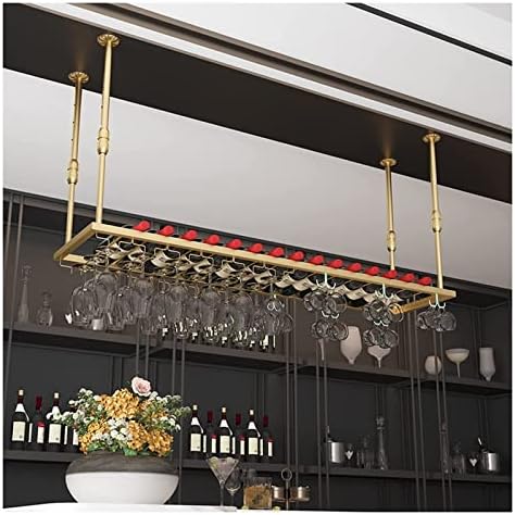 ALDEPO Wine Rack Hanging Glass Holder 80x30cm