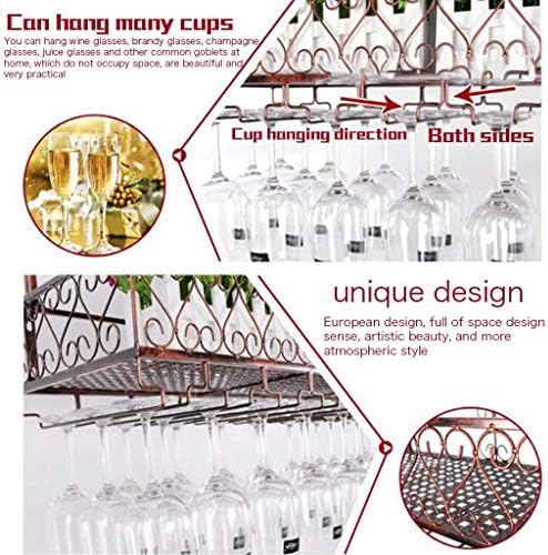 Adjustable Wall-Mounted Wine Rack with Double Layer