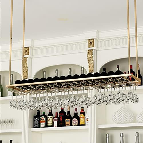 Suuim Adjustable Height Wine Glass Holder - Gold