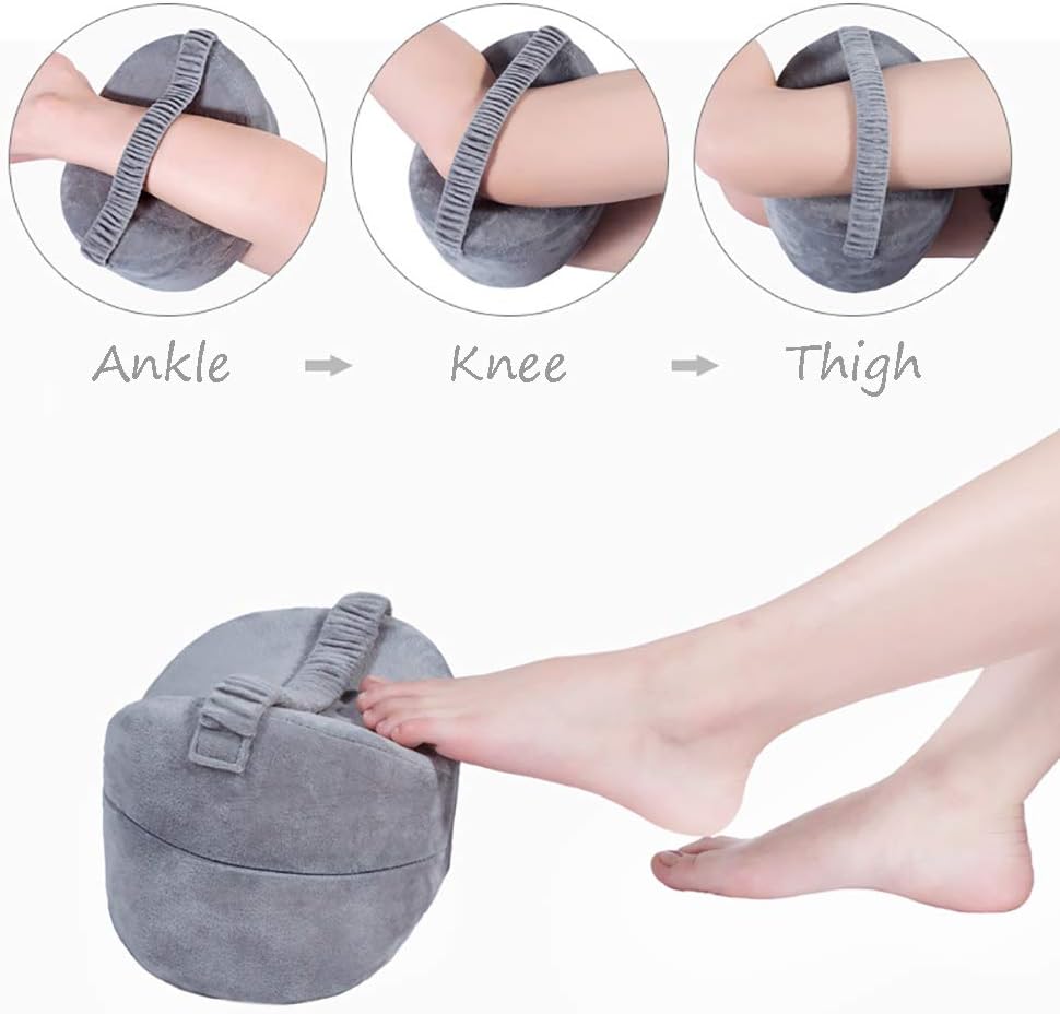 Hidetex Orthopedic Knee Pillow for Sciatica Relief and Pregnancy Comfort
