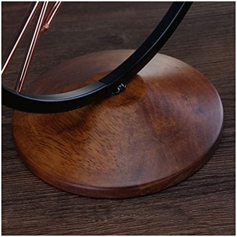 ALDEPO Tabletop Wine Rack with Wooden Base