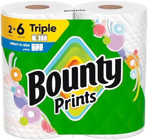 Bounty Select-A-Size Paper Towels 2 Triple Rolls