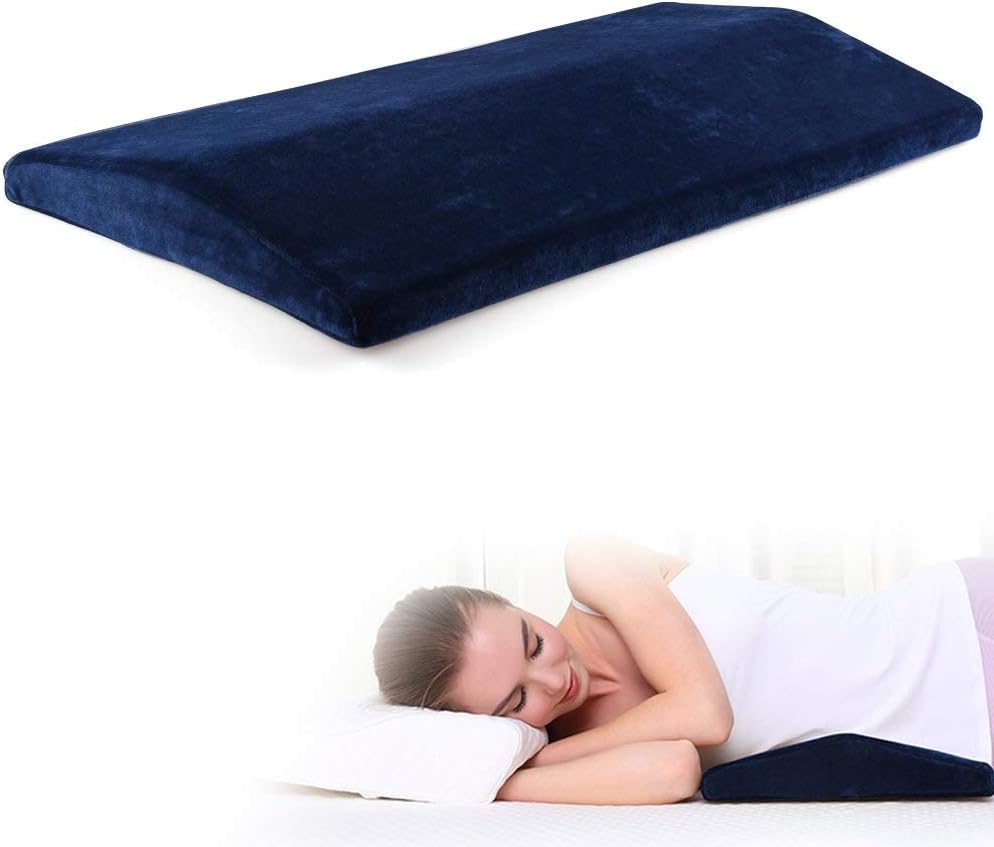 Cozy Hut Soft Memory Foam Lumbar Pillow for Back Pain Relief