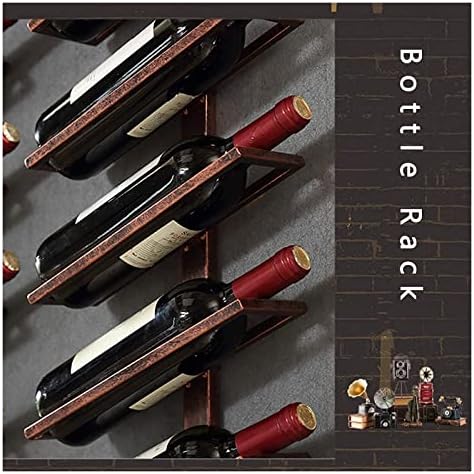 ALDEPO Wall-Mounted Wine Rack Bronze 2 Bottles