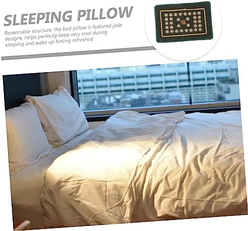 WHAMVOX Jade Cooling Summer Bed Pillow for Comfortable Sleep