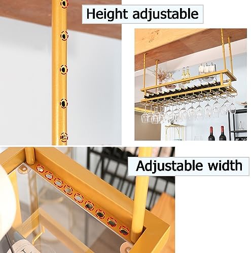 SAGIDAR Wall-Mounted Wine Rack Organizer