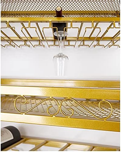 Suuim Wine Rack with Adjustable Height and Hanging Mount