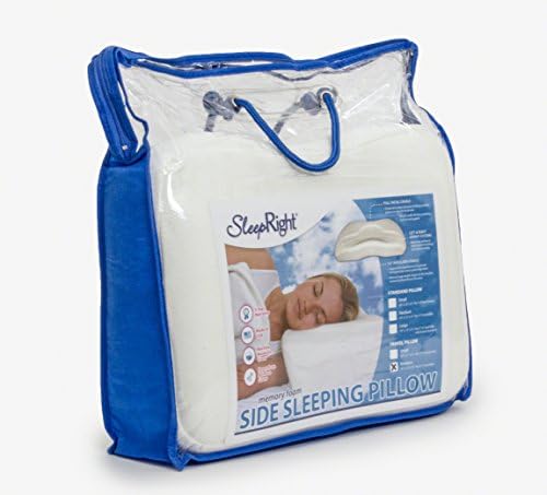 SleepRight Splintek Side Sleeping Pillow - 16 x 4 Memory Foam