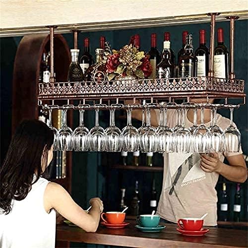 Wine Rack Ceiling Hanging Metal Wine Glass Holder