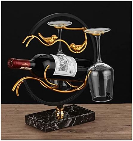ALDEPO Tabletop Wine Rack with Reindeer Design 1