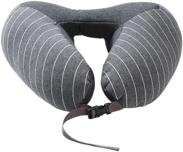 JIGUJISU Soft Pillow U-shaped Neck Support for Travel Home Office