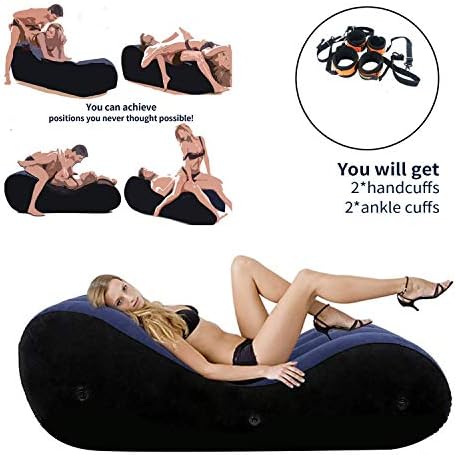COSWE Wedge Pillow with Air Pump for Back and Leg Support
