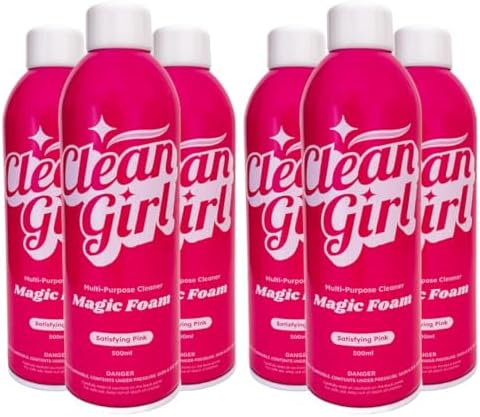 Clean Girl Magic Foam 6-Pack All Purpose Cleaner