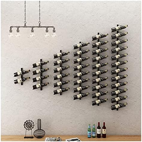 ALDEPO Wall-Mounted Wine Rack 6 Bottles Organizer