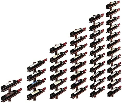 ALDEPO Wall Mounted Wine Rack 6 Bottles Light Green