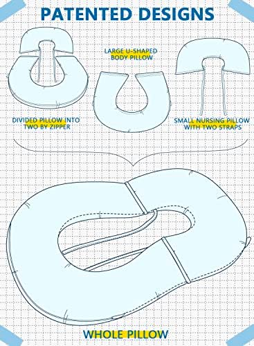 INSEN Reading Pillow Multi-Functional Back Support Pillow
